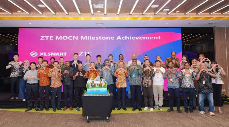 ZTE dan XLSMART sukses bangun MOCN di 20 ribu site di Indonesia
