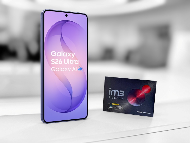 IM3 hadirkan bundling khusus untuk pre-order Samsung Galaxy S26 Series