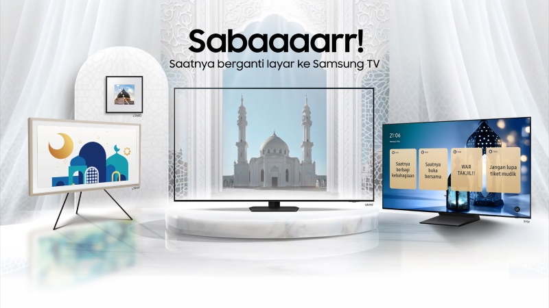 Samsung ungkap kampanye SABAAR, Lebaran lebih seru lewat teknologi audio video terbaru