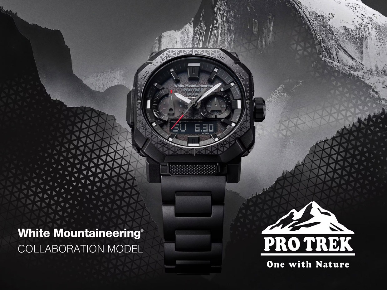 Casio kolaborasi White Mountaineering rilis jam baru