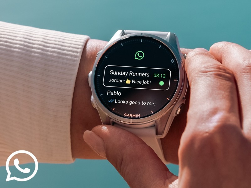 Kini smartwatch Garmin bisa kirim pesan di WhatsApp