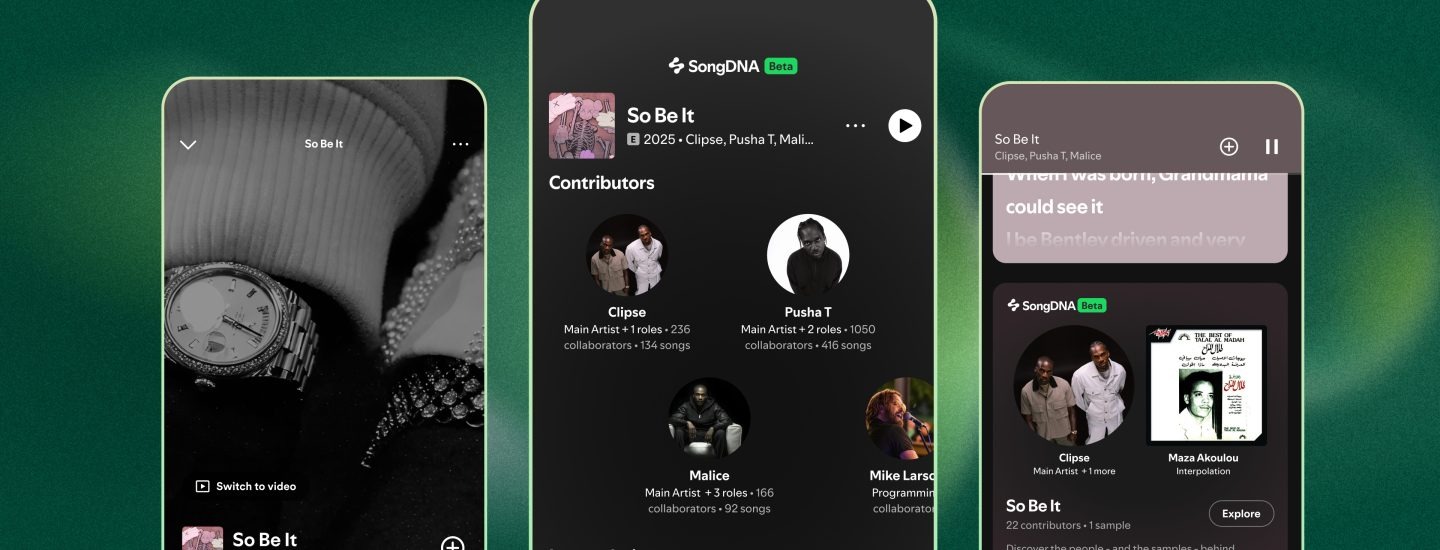 SongDNA Spotify ungkap jejak kreatif di balik lagu