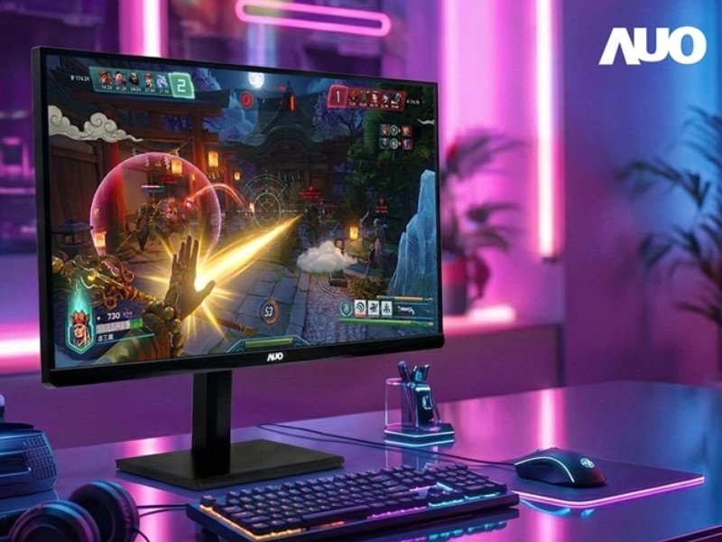Monitor gaming 800Hz pertama dunia dipamerkan AUO