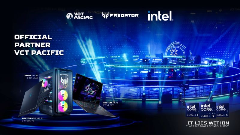 ACER kembali jadi parter VCT Pacific 2026