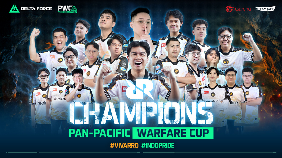 RRQ sabet juara Delta Force Pan-Pacific Warfare Cup 2026