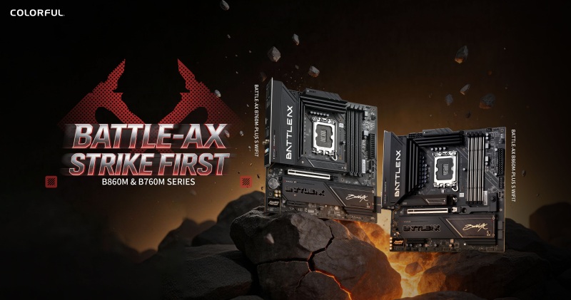 Colorful luncurkan 2 motherboard baru, BATTLE-AX B860M-PLUS S WIFI7 dan B760M-PLUS S WIFI7