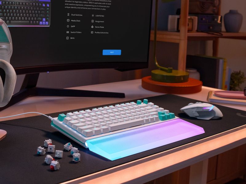 Logitech G512 X TMR resmi meluncur, keyboard yang bisa di kostumisasi