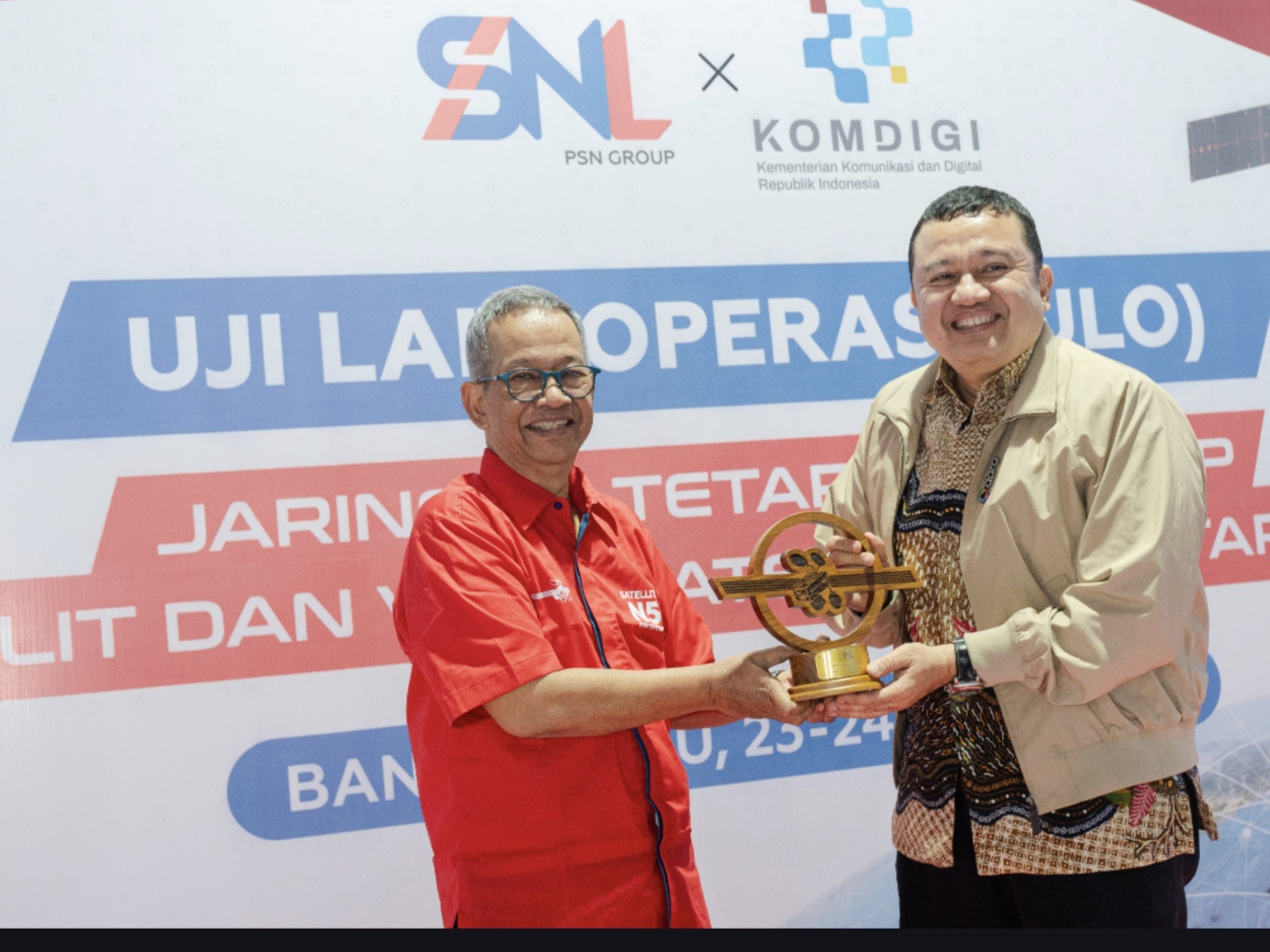 Satelit N5 dapat izin VSAT wilayah Indonesia Tengah dan Timur