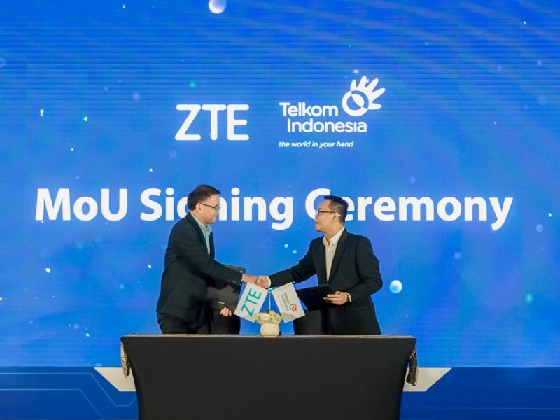 ZTE dan Telkom Indonesia teken kerja sama, kembangkan solusi dan infrastuktur digital