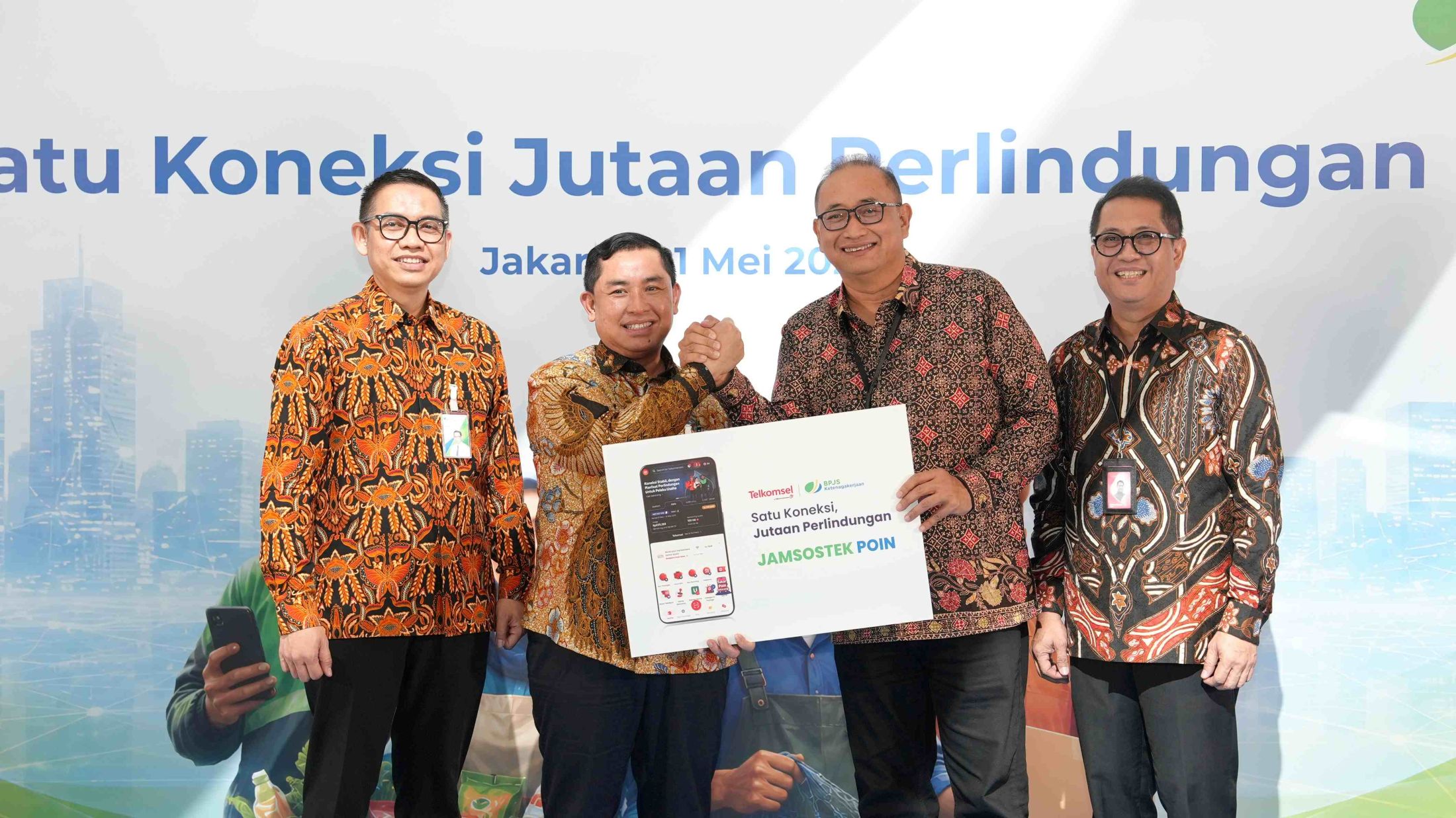 Daftar BPJS Ketenagakerjaan kini bisa lewat MyTelkomsel