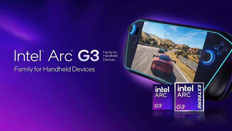 Intel luncurkan Arc G3 Extreme dan Arc G3, SoC untuk handheld gaming