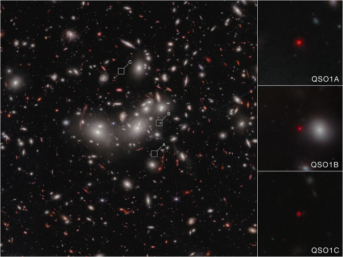 Teleskop James Webb temukan black hole misterius
