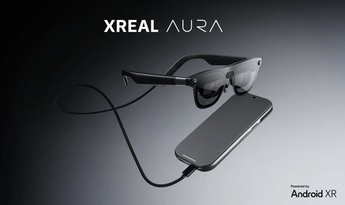 Xreal Aura diumumkan, kacamata pintar dengan Android XR