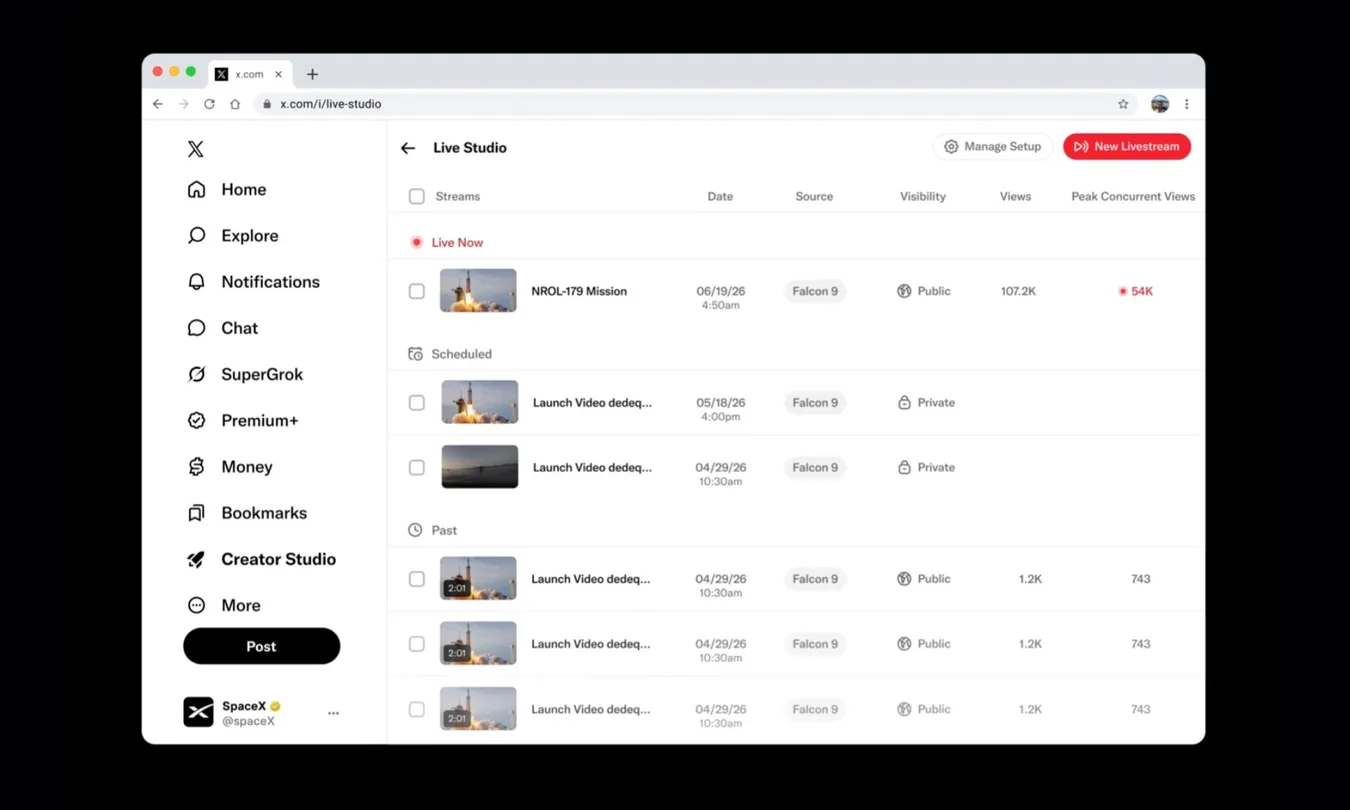 X ingin masuk ke dunia live stream, siapkan dana miliaran