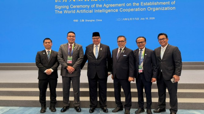 Indonesia jadi founder WAICO, organisasi AI internasional