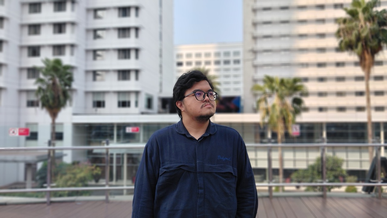 Hasil foto portrait Samsung Galaxy A27 5G