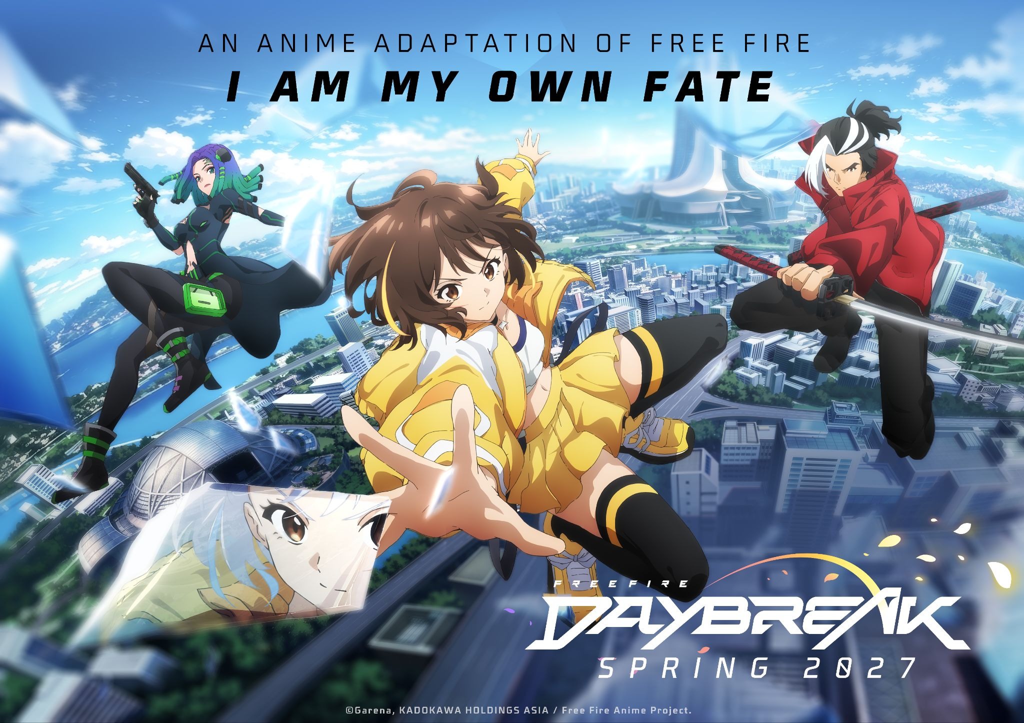 Anime adaptasi game Free Fire siap tayang 2027